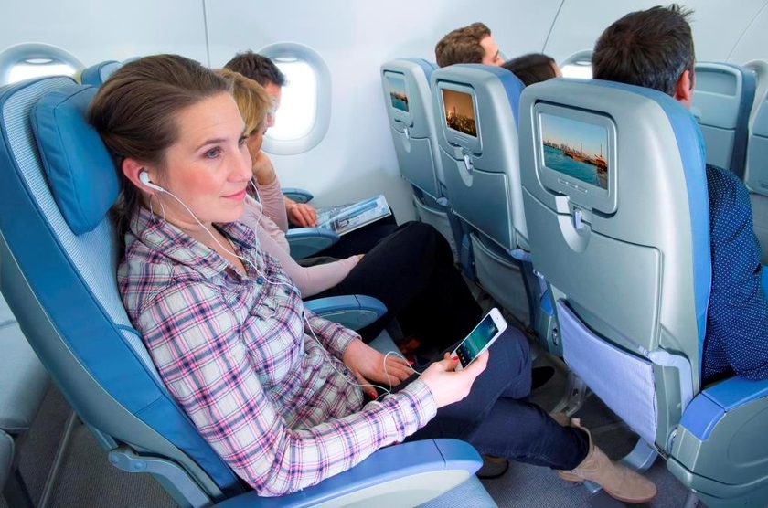 Airbus представил «умный» пассажирский салон