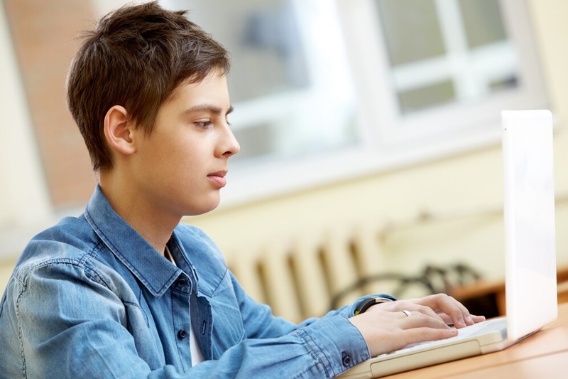 Файл:Smart-teenager-studying-class 1098-3325.jpg